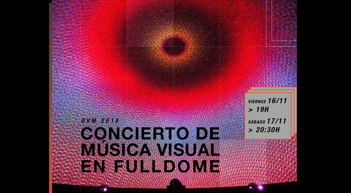 Concierto de Música Visual en Fulldome