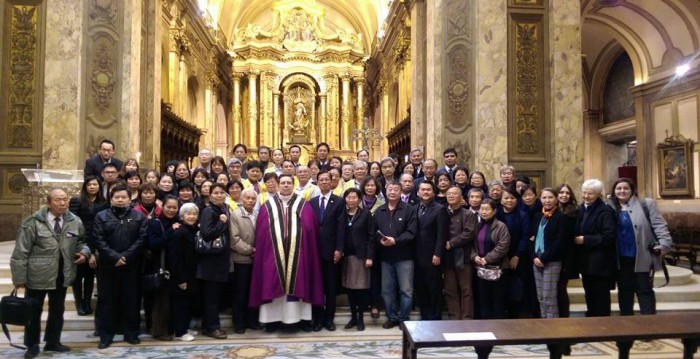 La Catedral Metropolitana celebró misa para orar por Taiwán